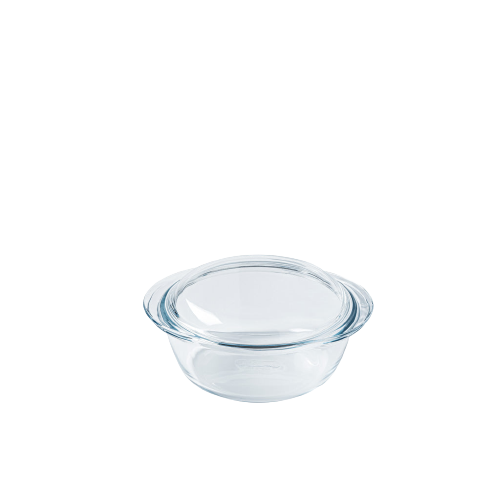 Cocotte ronde en verre multi-usages - Gamme 4 IN 1