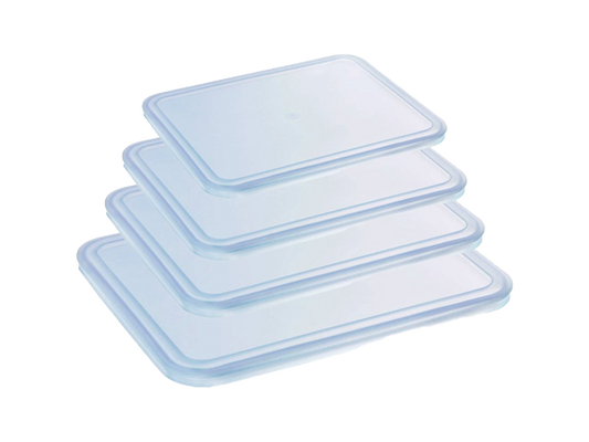 Lot de 4 couvercles rectangulaire Cook & Freeze