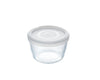 boite de conservation ronde, boite de conservation en verre, boite de conservation avec couvercle