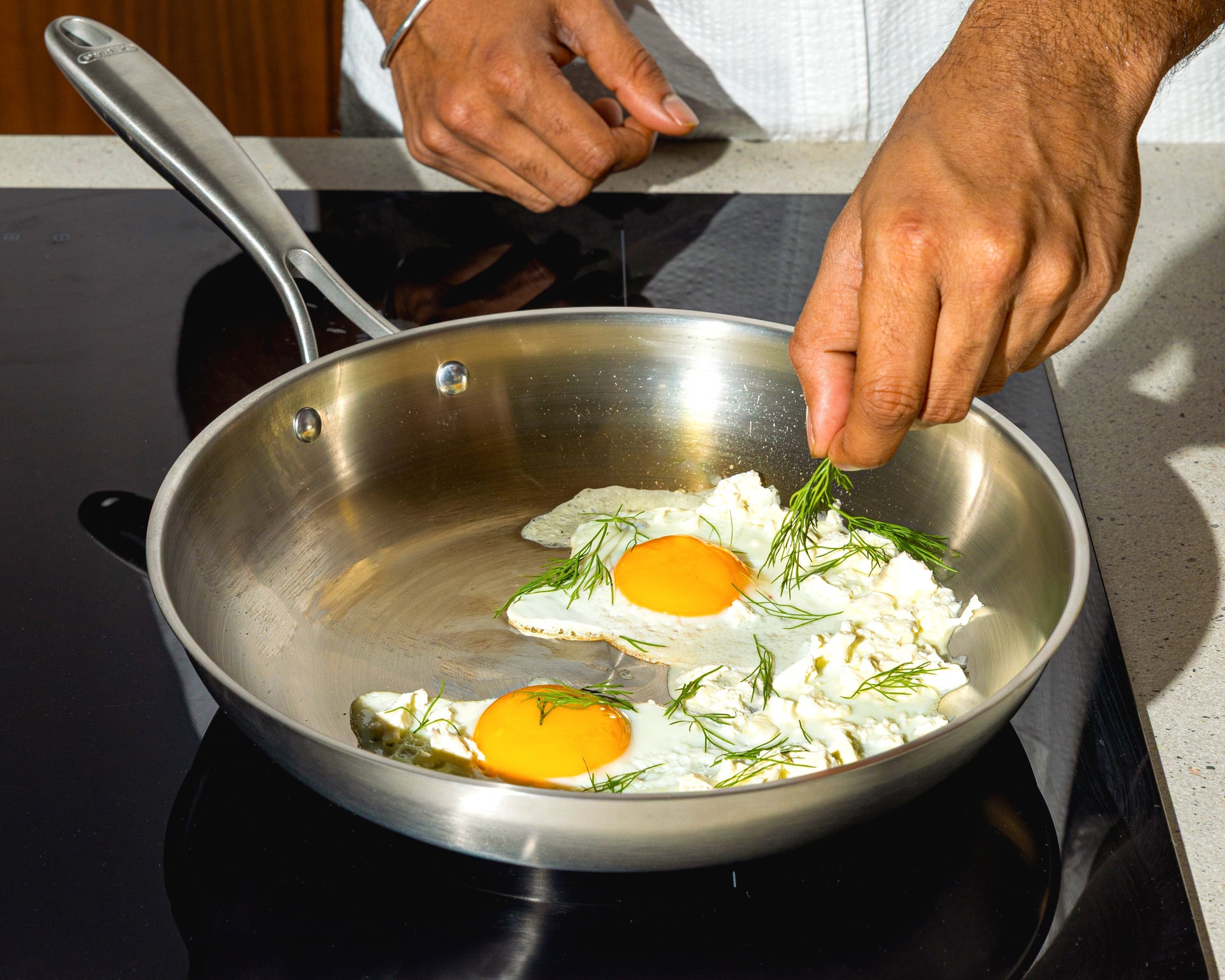 Poêle en inox poignée fixe - Infinity | Pyrex® Webshop FR