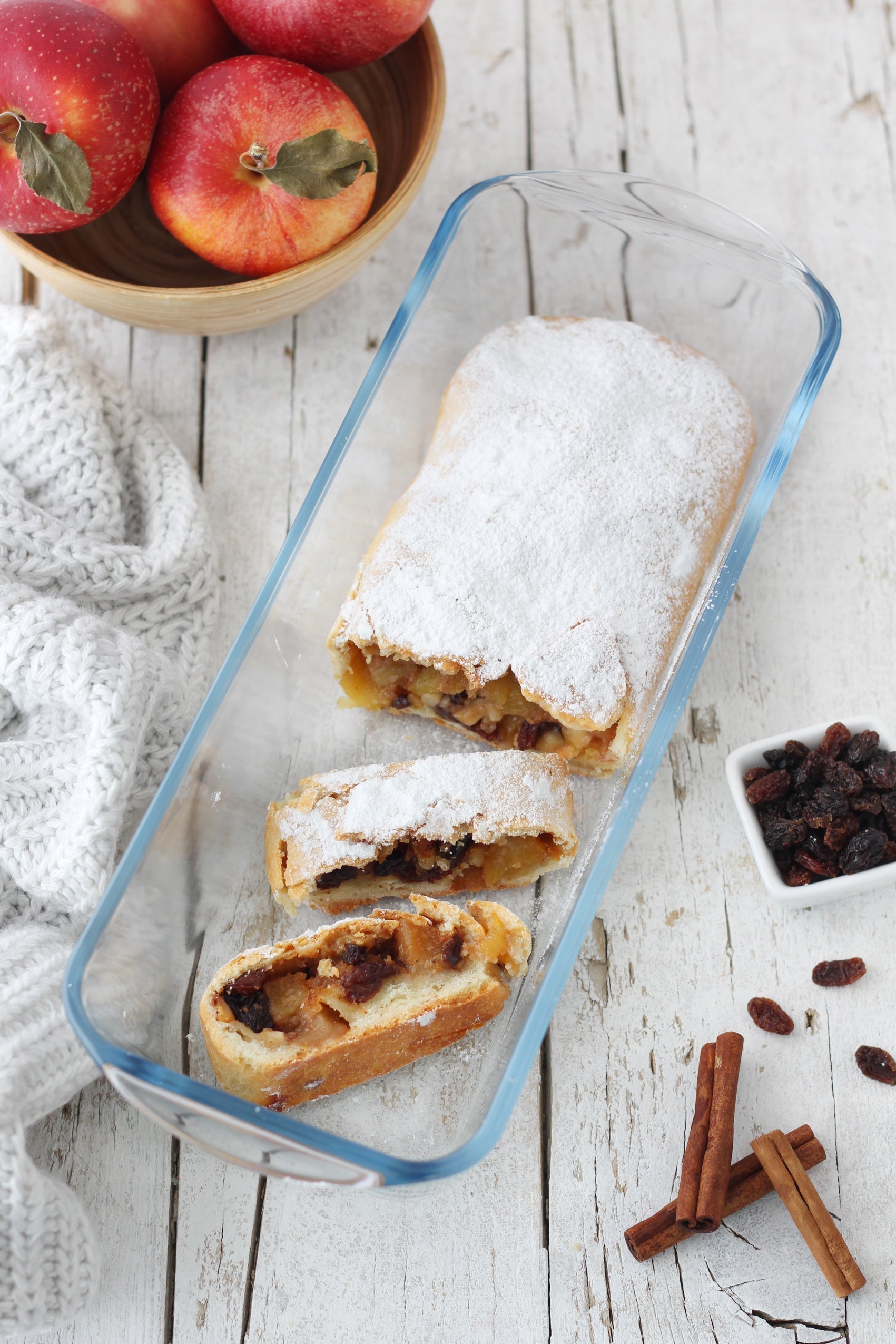 Moule Apfelstrudel en verre