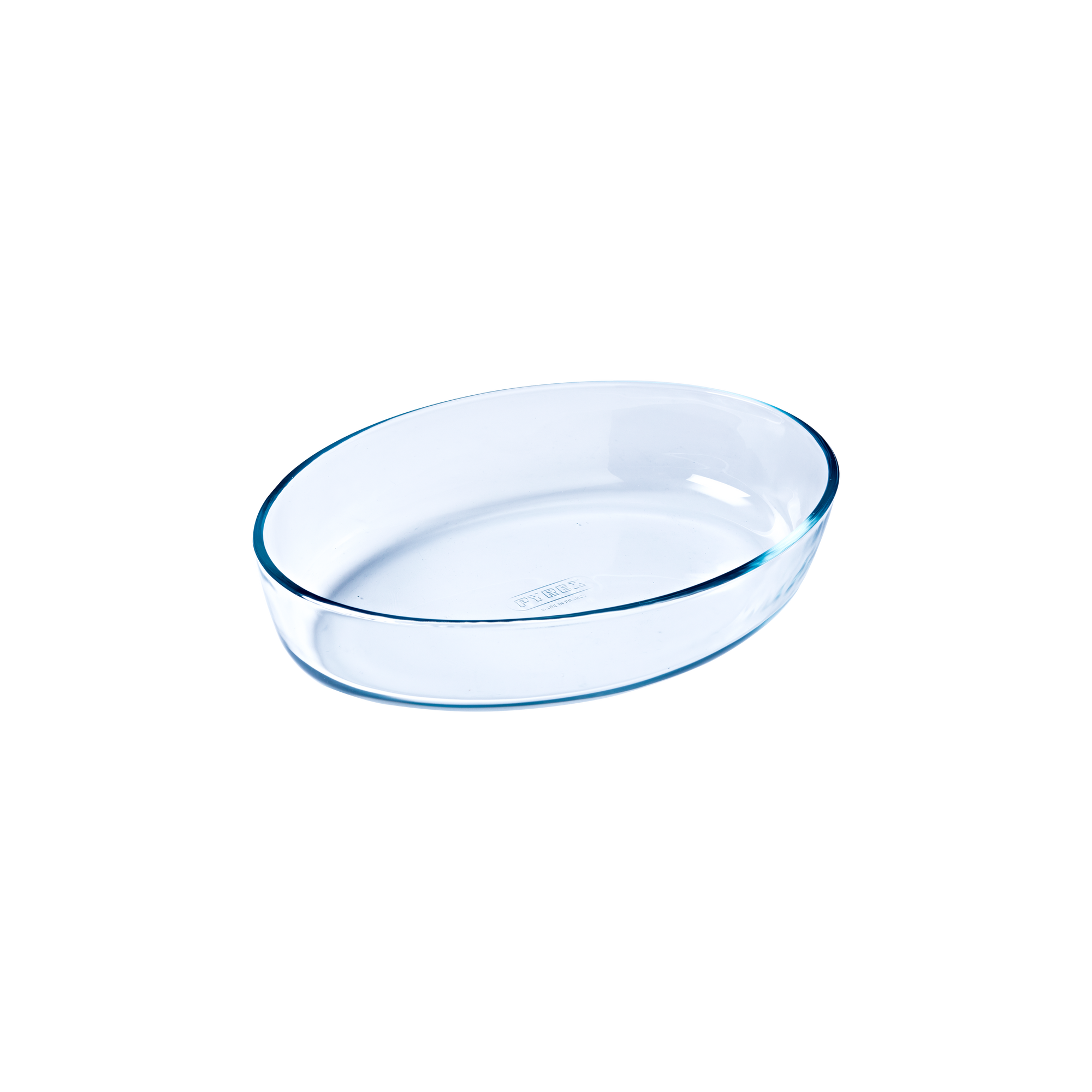 Plat à four ovale en verre