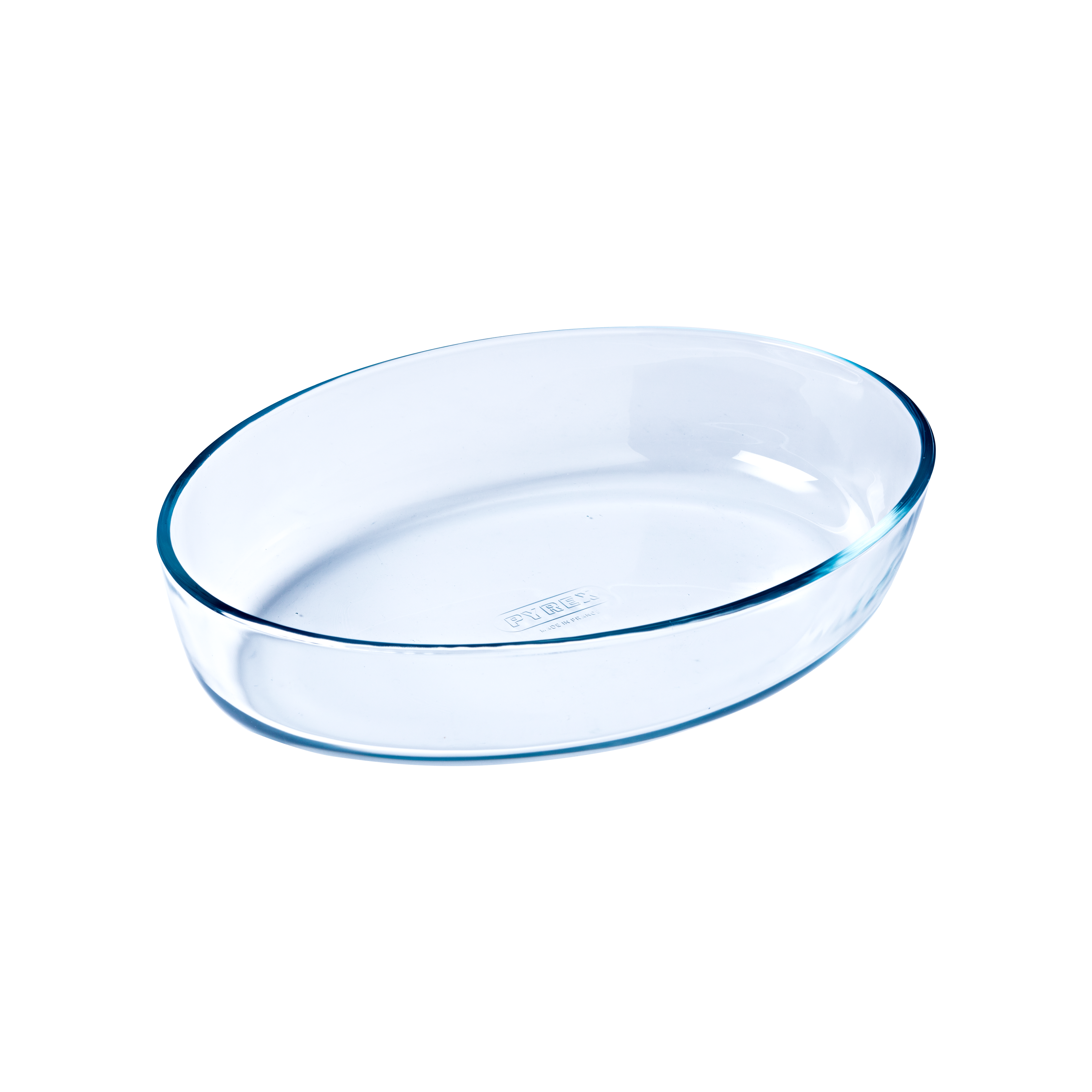 Plat de four pyrex classic ovale 35 x 24 x 7 cm transparent verre