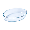 Plat à four ovale en verre